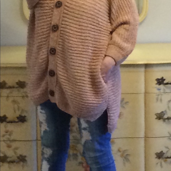 NWT Blush Women’s Listicle Chenille Knit Cardigan - Picture 6 of 7